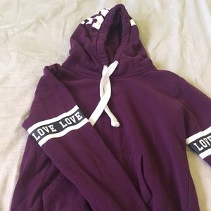 “Love” Maroon Hoodie